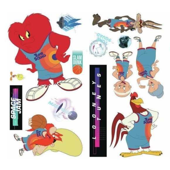 Brand New RoomMates Space Jam: A New Legacy Wall Decals - Picture 3 of 9